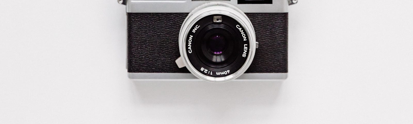 A Canon vintage camera.