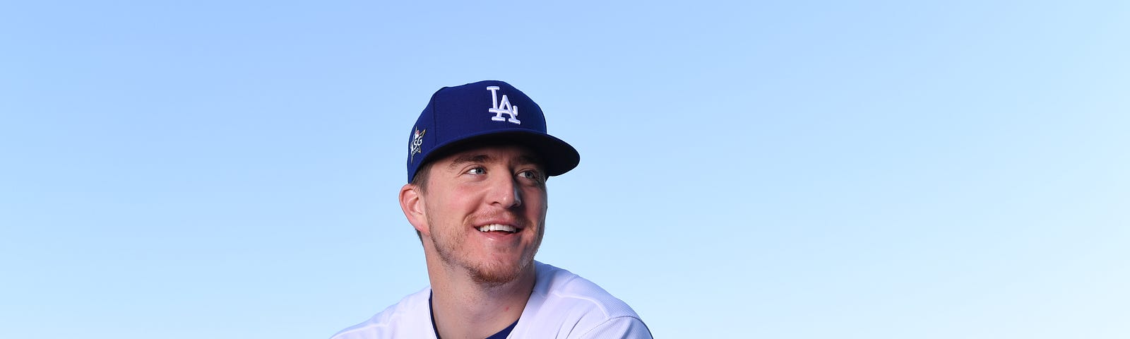 Trevor Bauer is presented with his 2020 NL Cy Young Award, by Rowan Kavner