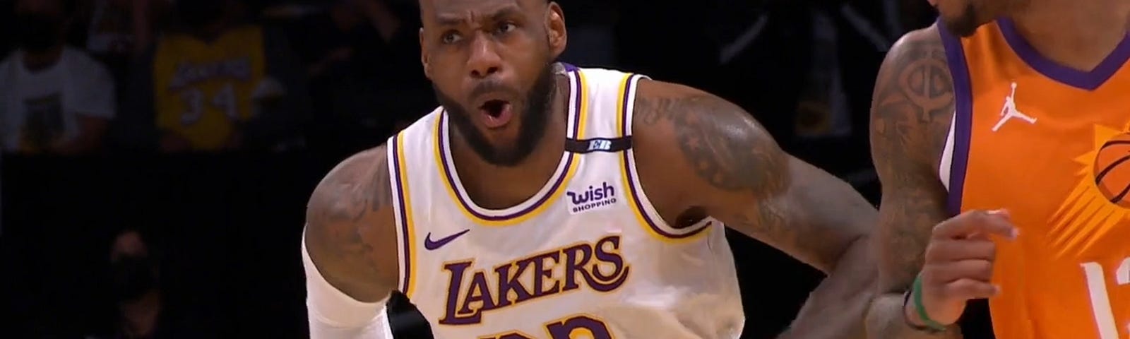 Mama, there goes that man! The Lakers need LeBron James to be at his best with Anthony Davis out hurt against the Phoenix Suns