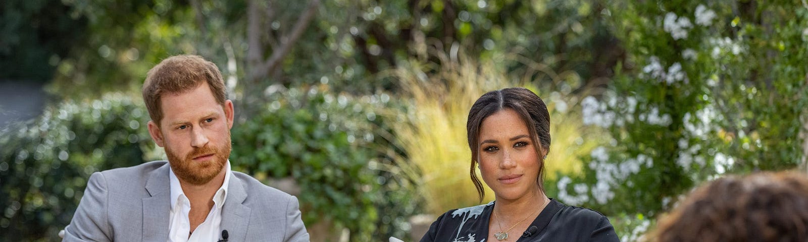 Prince Harry and Meghan Markle sit down with Oprah Winfrey.
