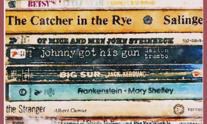 photo:book self, poem: catching the ray