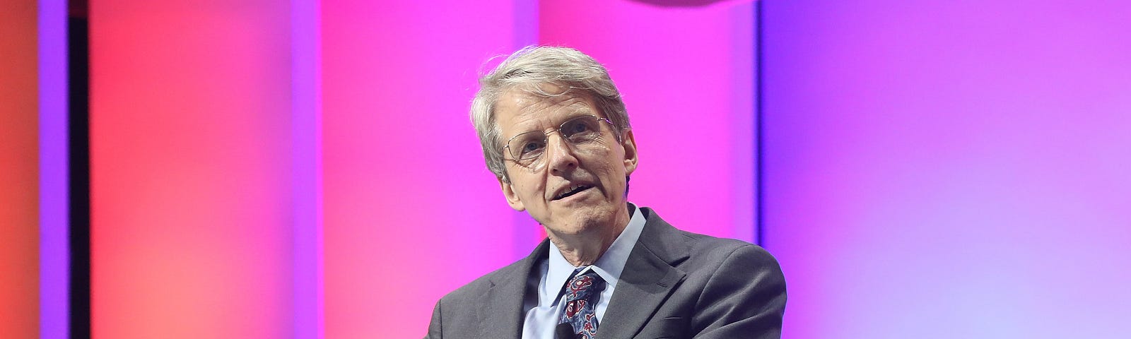 Robert Shiller attends the 2019 Forbes 30 Under 30 Summit on October 29, 2019 in Detroit, Michigan.