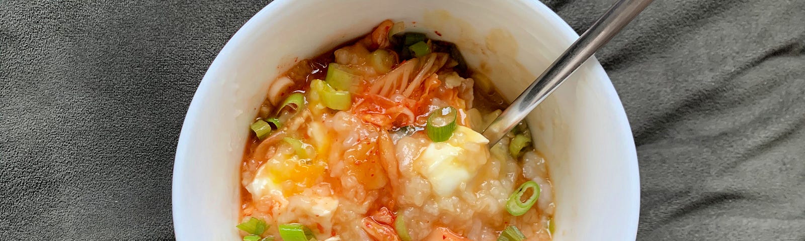 A bowl of congee