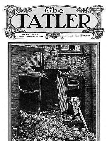 During WWI, The Tatler magazine changed its content, becoming an important element of UK culture