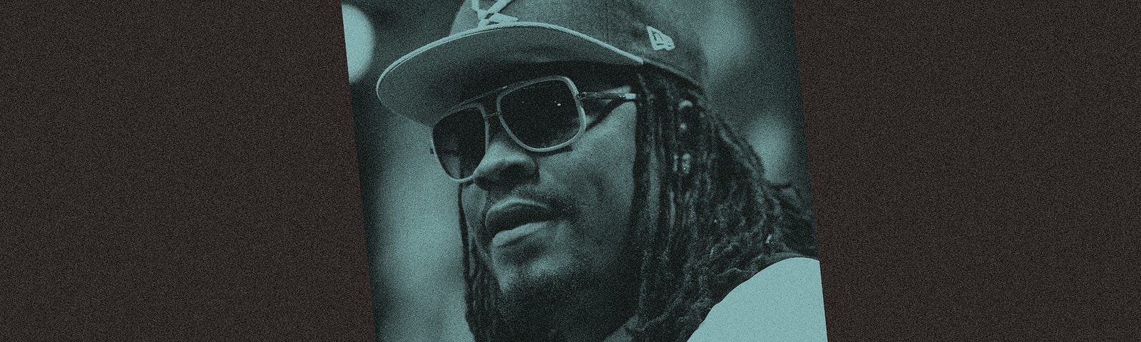 Marshawn Lynch of the Seattle Seahawks.