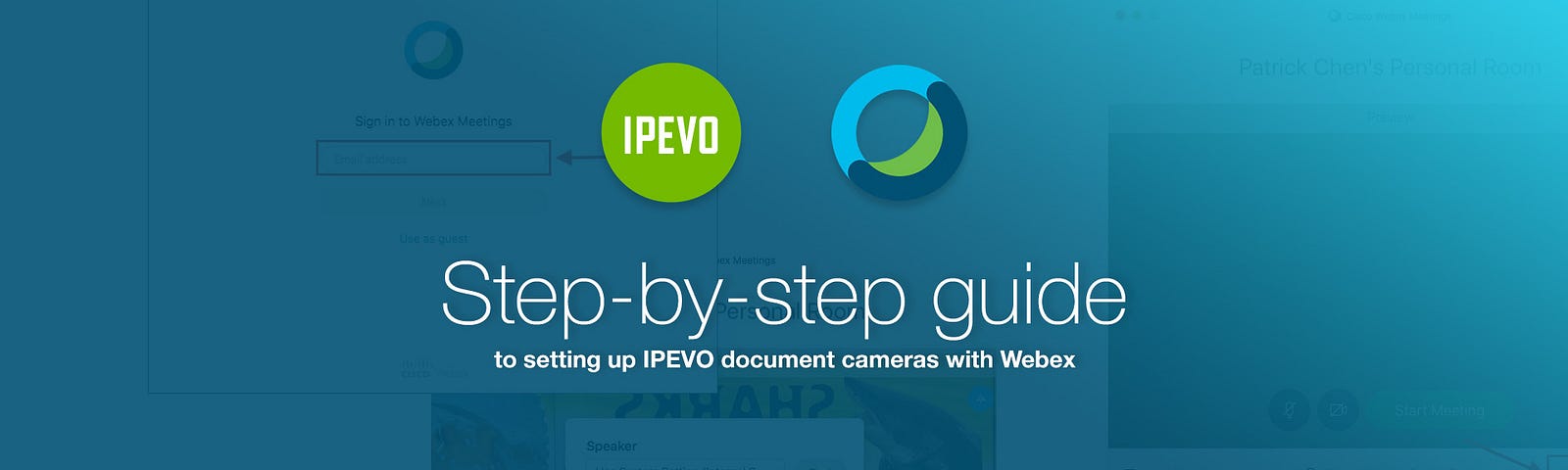 Step-by-step guide to setting up IPEVO document cameras with Webex