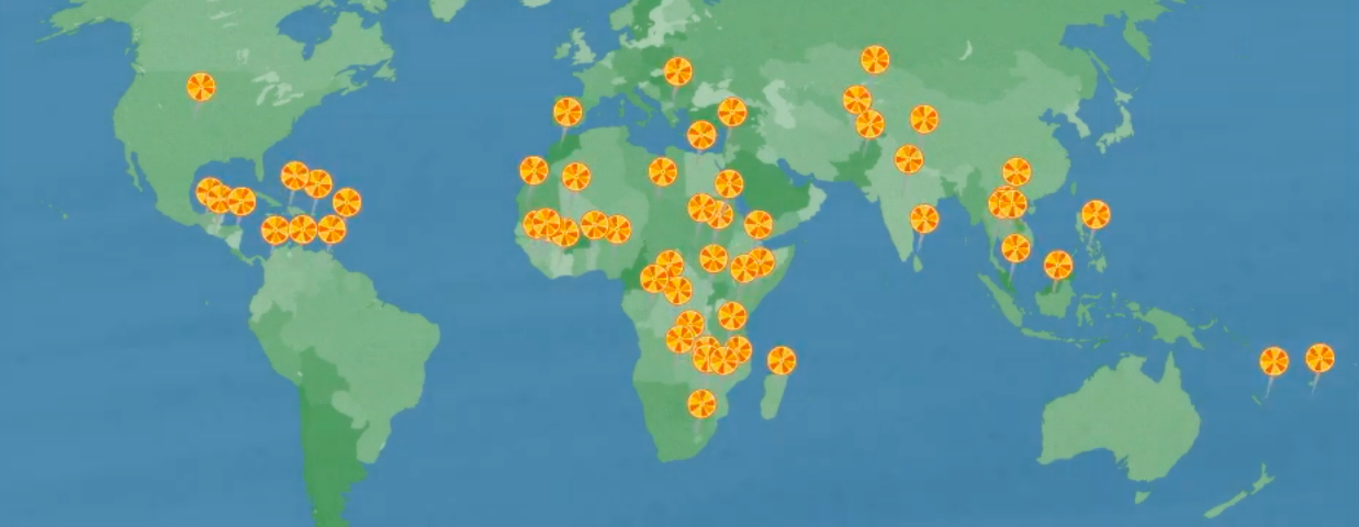 Tangerine Map