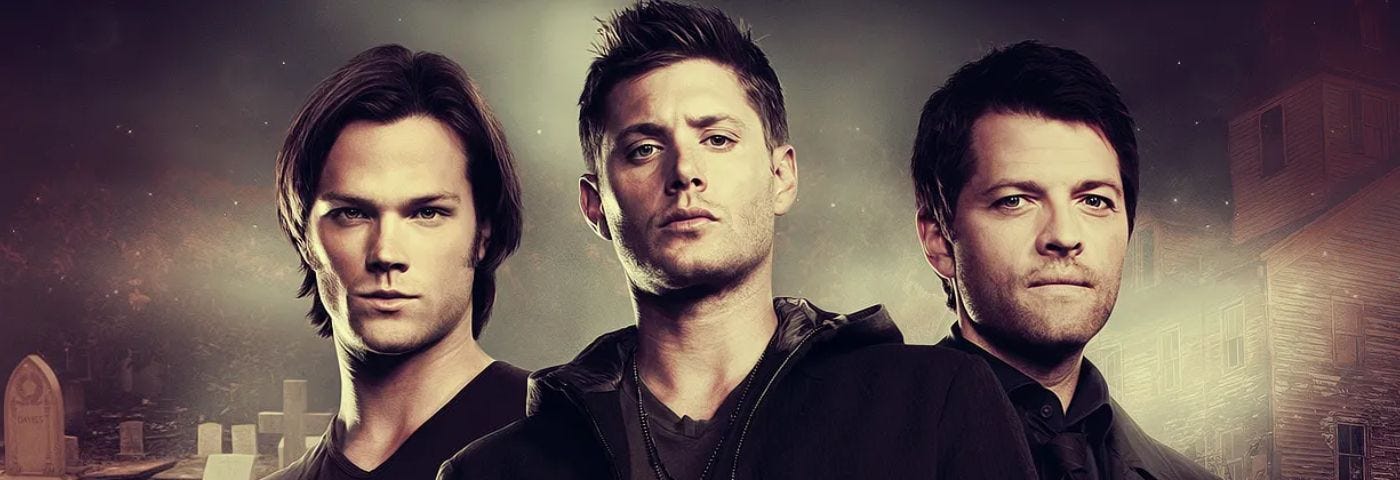 Dean Winchester, Sam Winchester and Castiel from Supernatural
