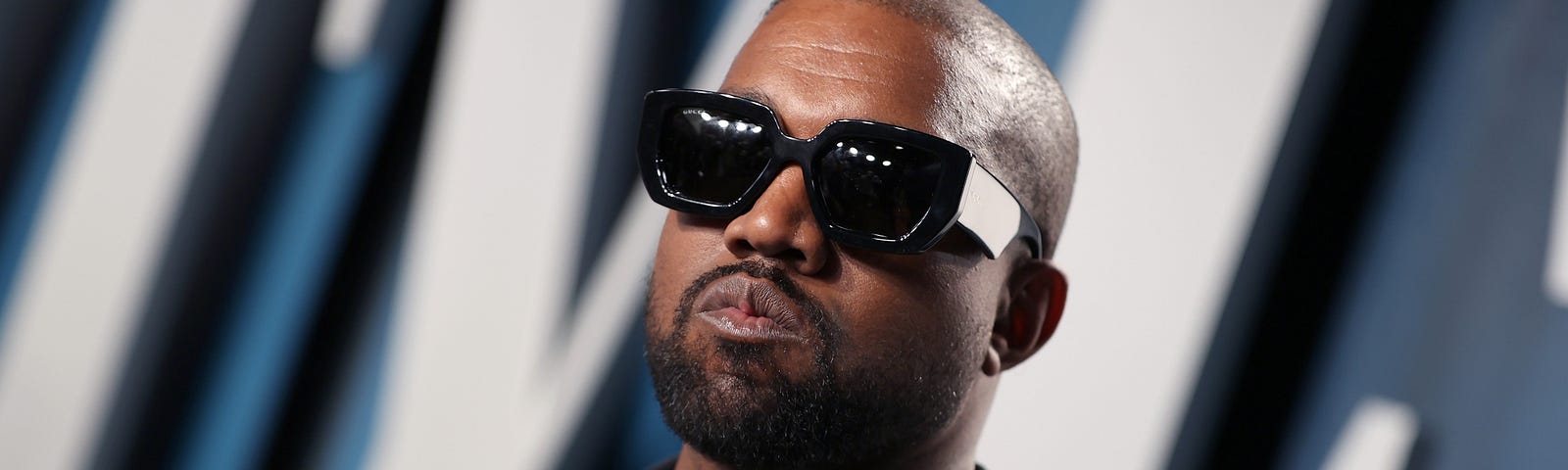 Kanye West attends the 2020 Vanity Fair Oscar Party.