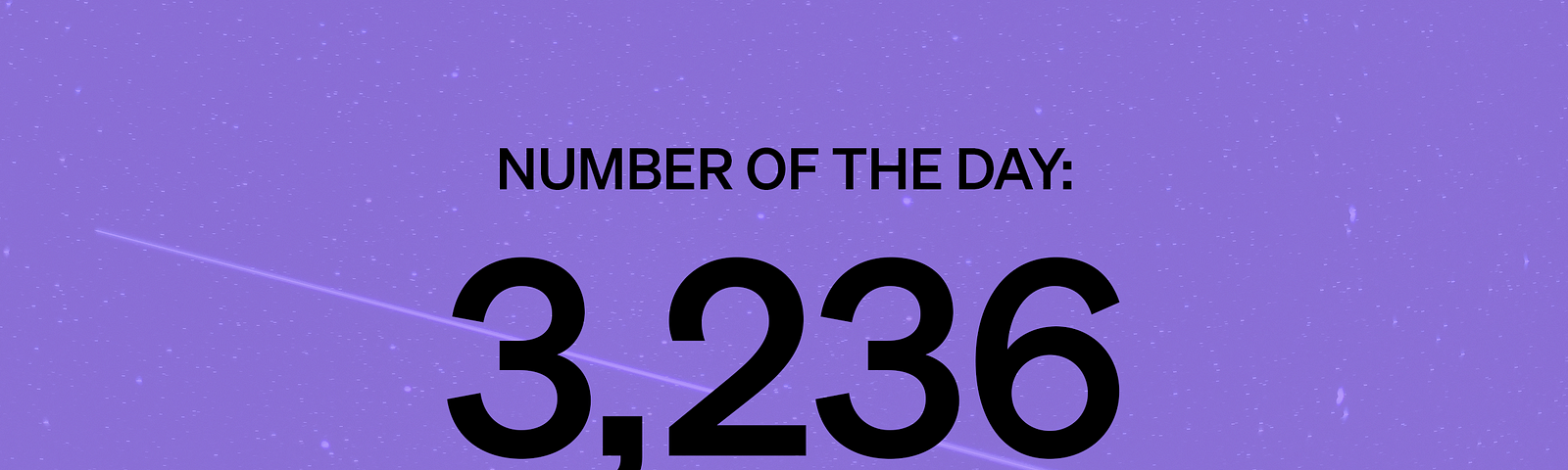 Number of the Day: 3,236 Satellites