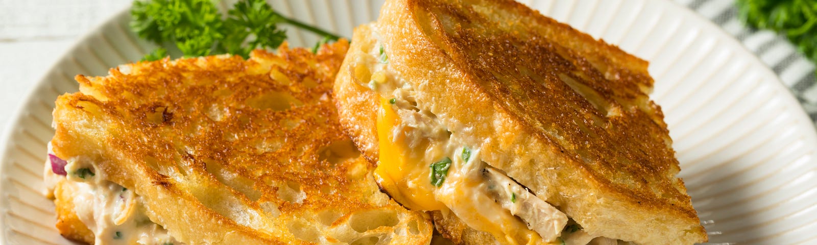 A tuna melt