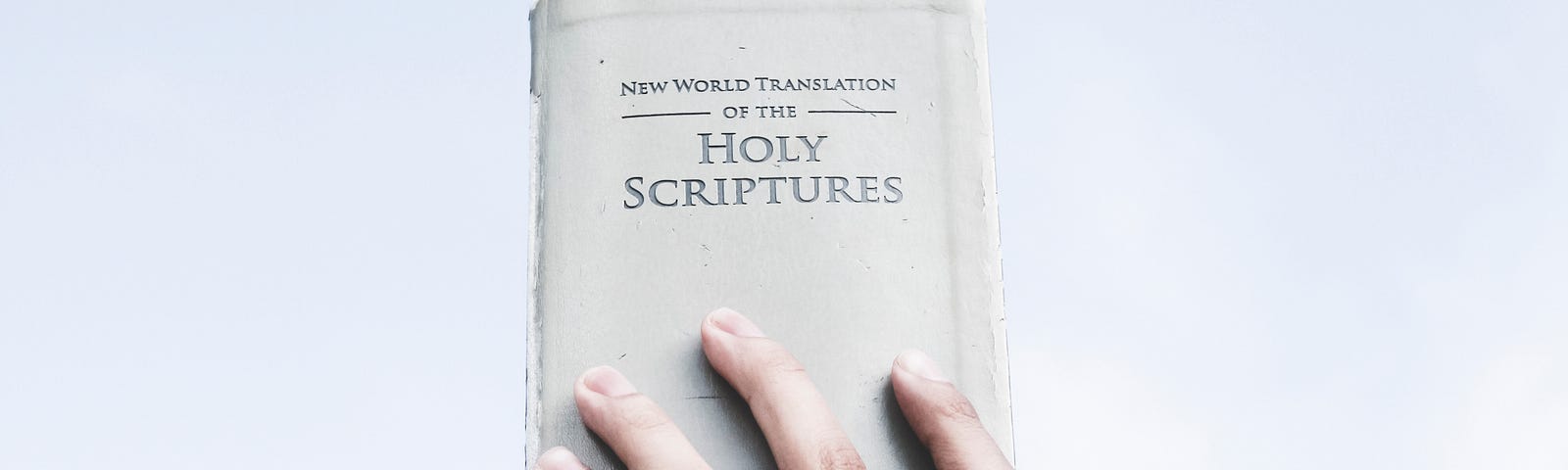 Swearing on the Holy Bible.