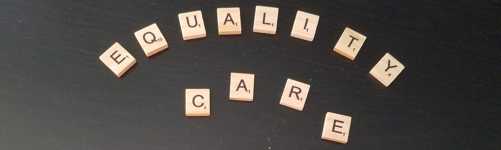 The important words from the poem: Equality Care See Respect