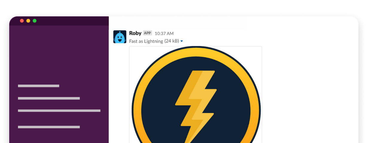 Fast As Lightning Badge