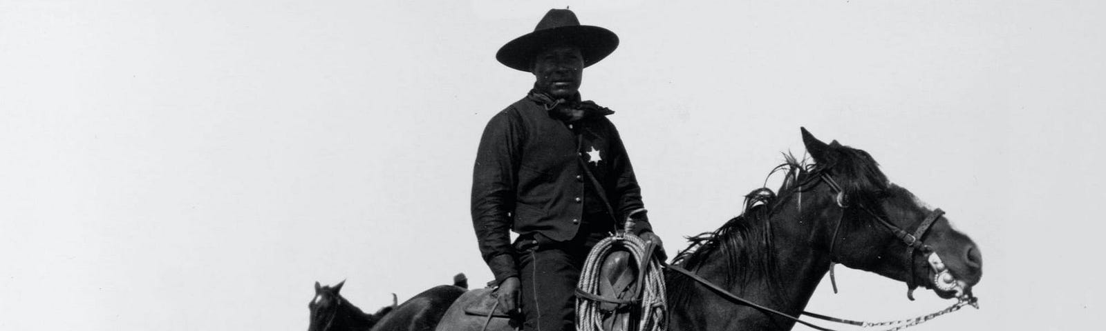 Historians estimate that one in four cowboys in the US were black.