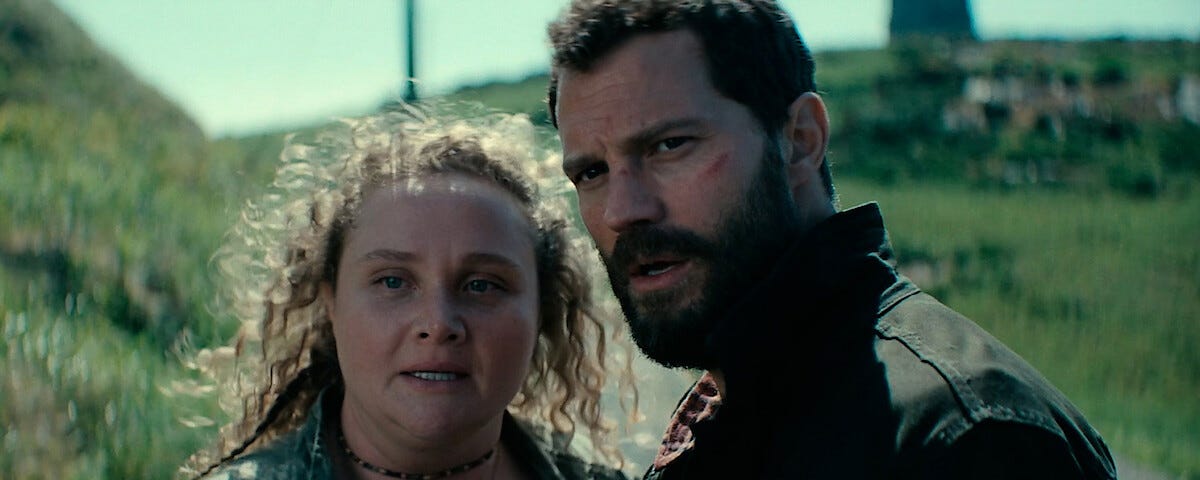 Danielle Macdonald and Jamie Dornan in The Tourist | Credit: Netflix