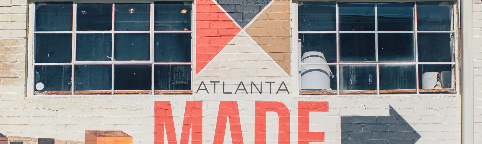 Photo of graffiti that reads “Atlanta Made.”