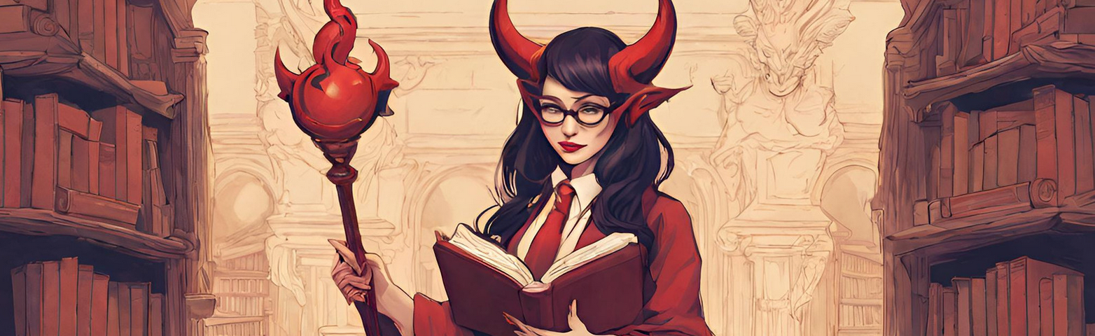 Devilish librarian
