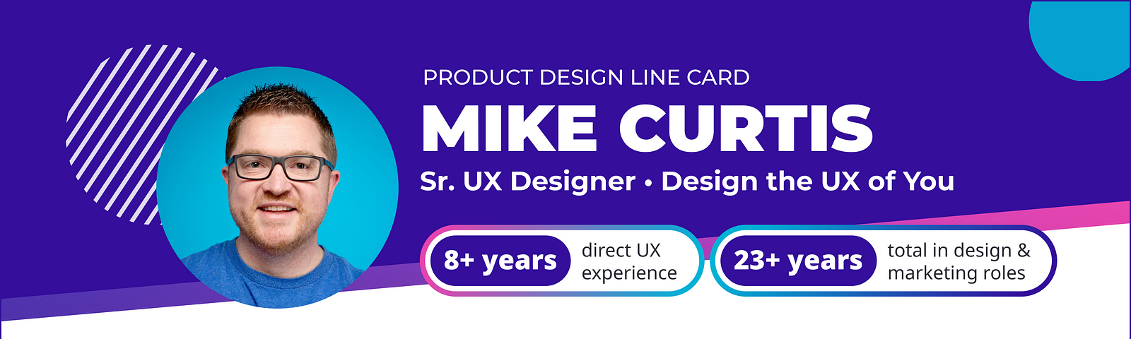 Product Design Line Card for Mike Curtis | Image by Author