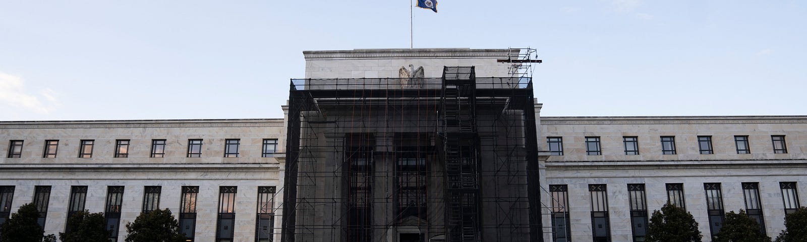 The U.S. Federal Reserve building in Washington D.C.