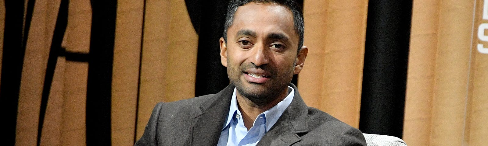 Founder/CEO of Social Capital, Chamath Palihapitiya, speaks onstage during “The State of the Valley: Where’s the Juice?” at t