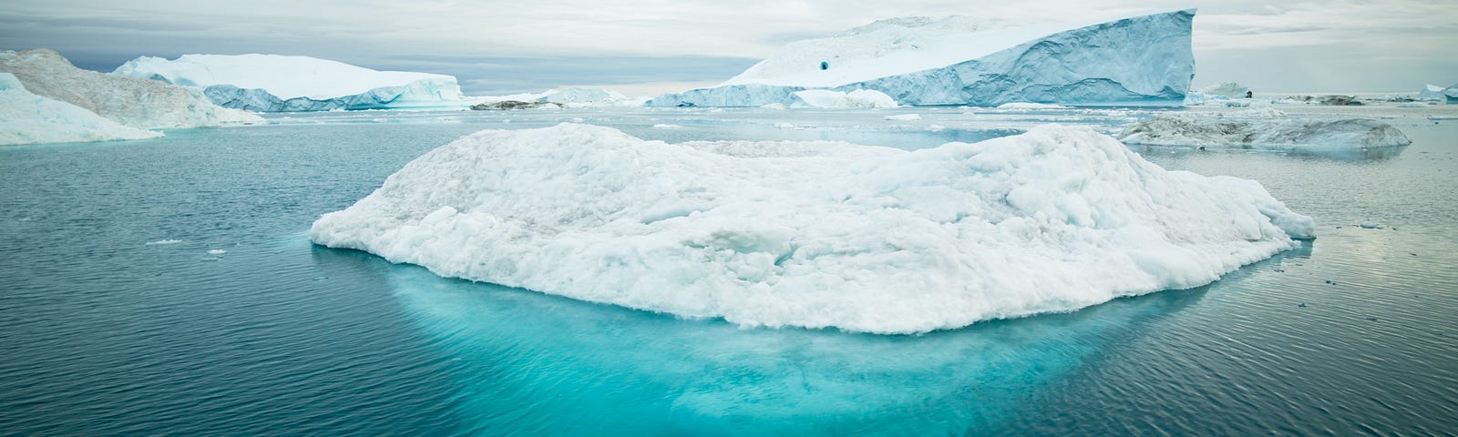 Arctic Icebergs in Ilulissat, Greenland