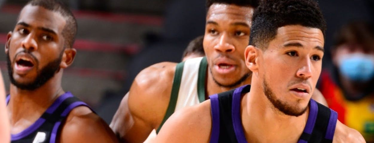 Chris Paul and Devin Booker’s Suns are favorites, but Giannis Antetokounmpo will be back at some point. Can the Bucks still win this title?