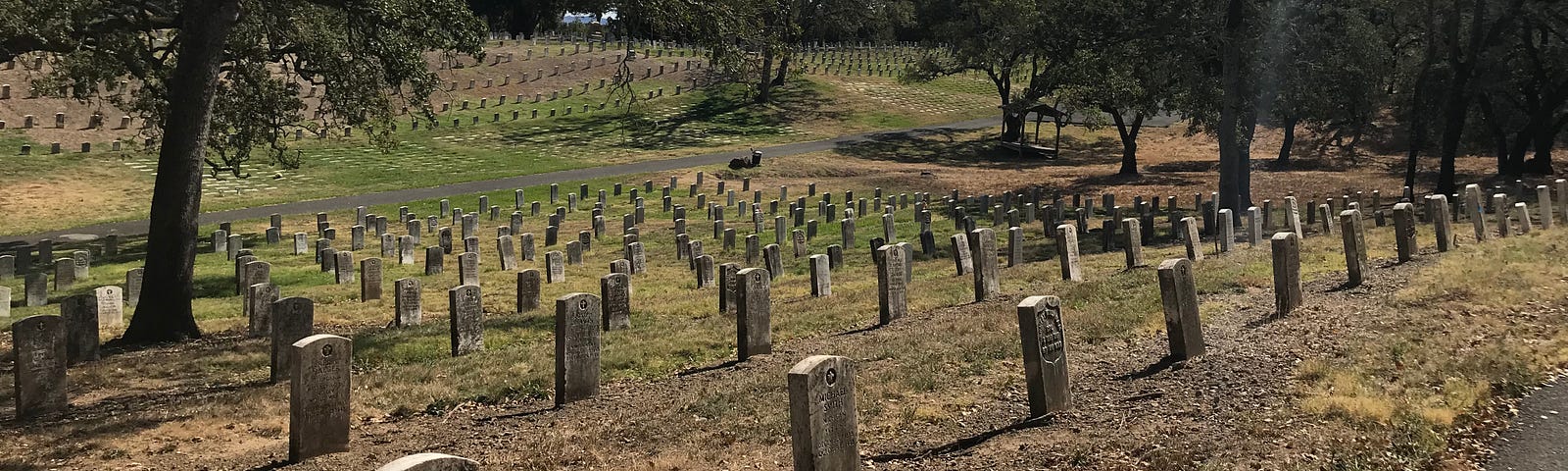 Picture of graveyard.