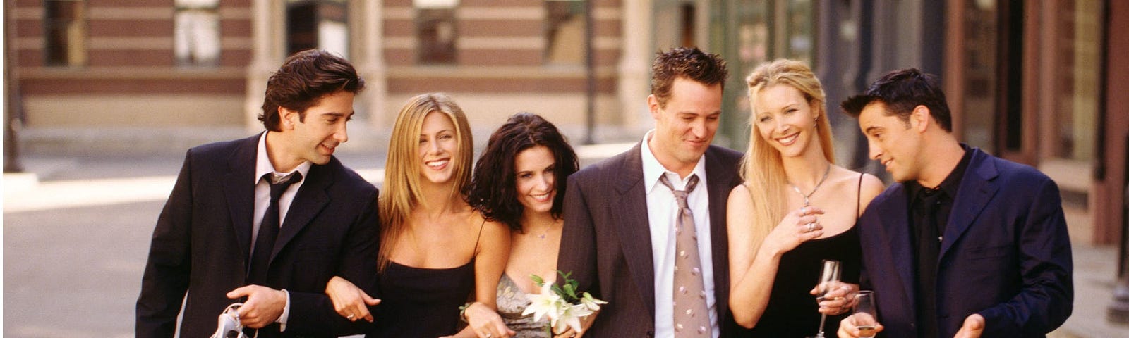 The cast of “Friends.”