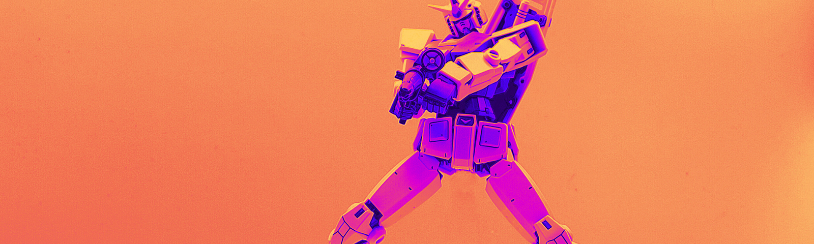 Neon orange, pink, and purple transformer model toy jumping mid-air and shooting at the camera in an action shot. Stylized image, comic-book like. Cover image for Comet ML’s article “Explainable AI: Visualizing Attention in Transformers”