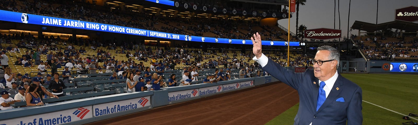 Vin Scully inducted into Dodgers' Ring of Honor, by Rowan Kavner