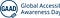 The Global Accessibility Awareness Day logo