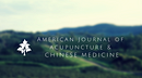 American Journal of Acupuncture and Chinese Medicine