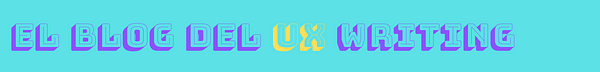 El blog del UX writing