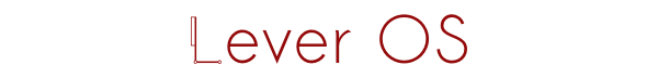 Lever OS blog