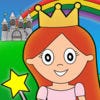 Princesa de cuento de hadas para colorear para los niños y las maravillas de la familia Ultimate Edition Preescolar (AppStore Link) 