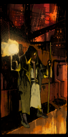 Cyberpunk 2077 Tarot: The Hermit