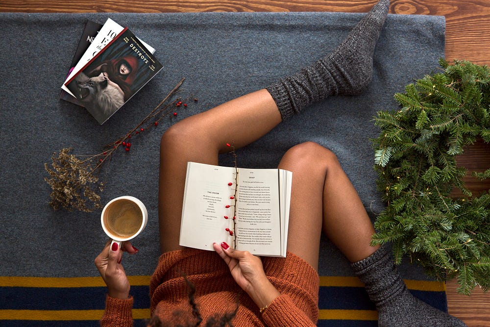 Woman finding comfort. Photo by Thought Catalog on Unsplash