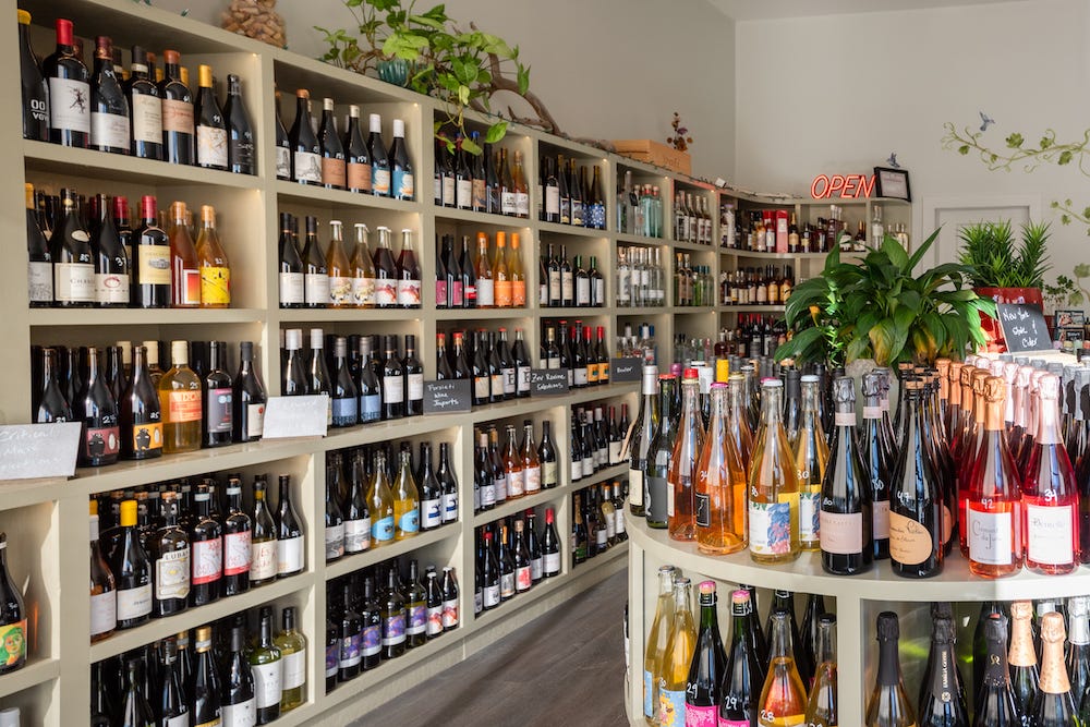 Unfiltered Wine shop in the Hudson Valley NY