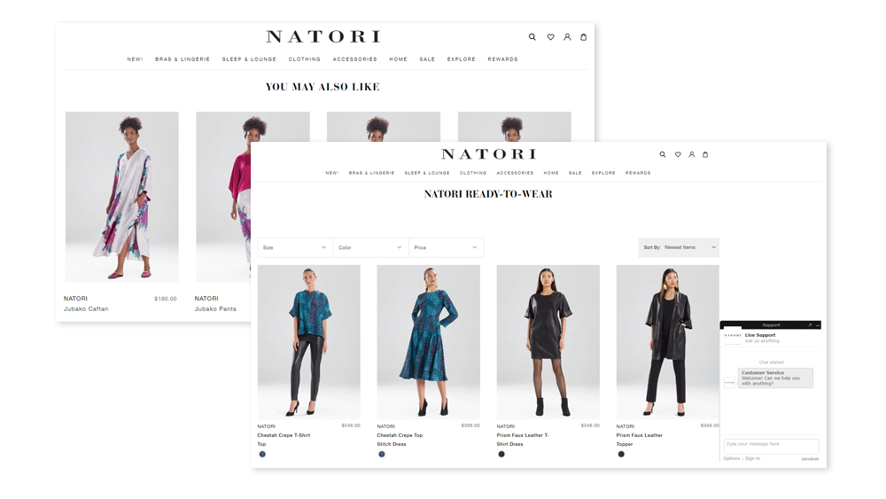 Fashion e-commerce application