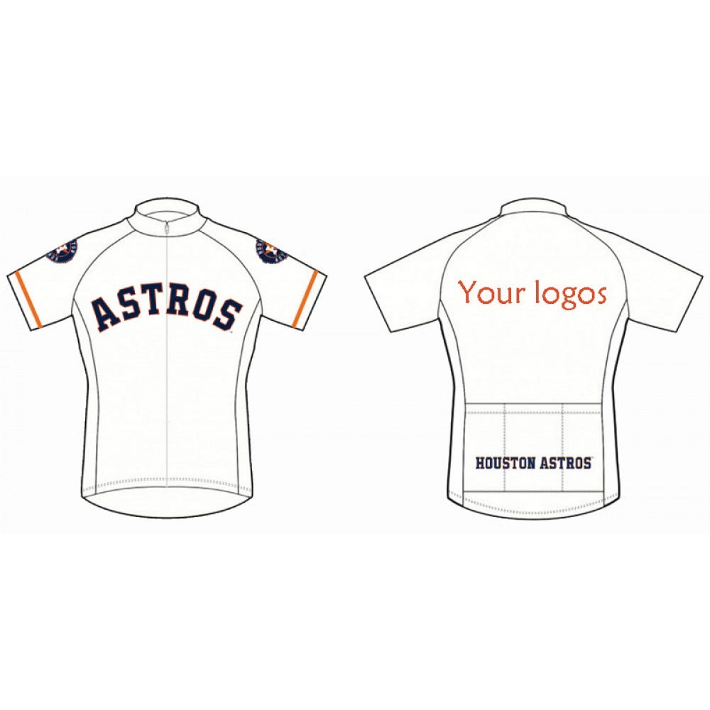 To Buy MLB Houston Astros Custom Made Cycling Jerseys
