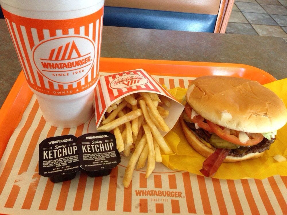 Small Business Branding Color Example Whataburger