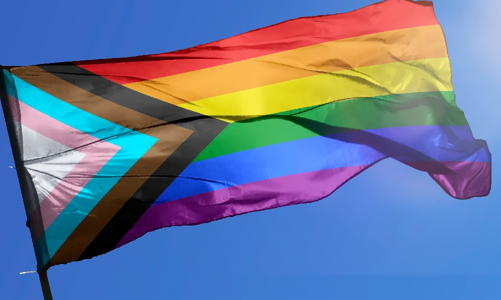 Progress Pride Flag, credit Shutterstock
