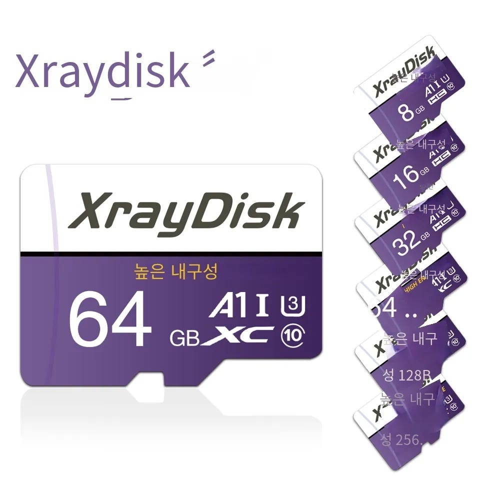 Xraydisk Memory Card Microsd 128GB 64GB 32GB  High Speed Flash TF SD Card Flash Card