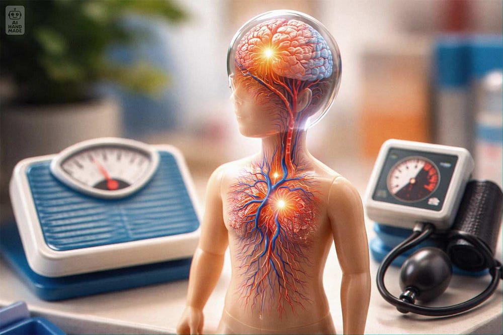 Brain risk: obesity and high blood pressure
