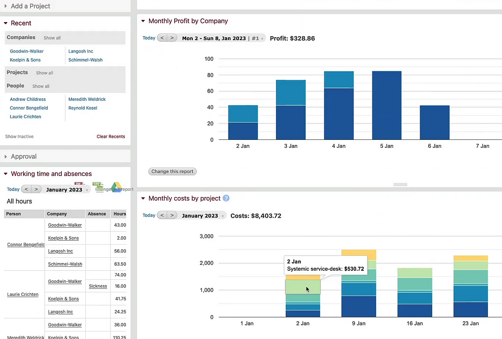 Beebole lets you manage timesheets and attendance effortlessly