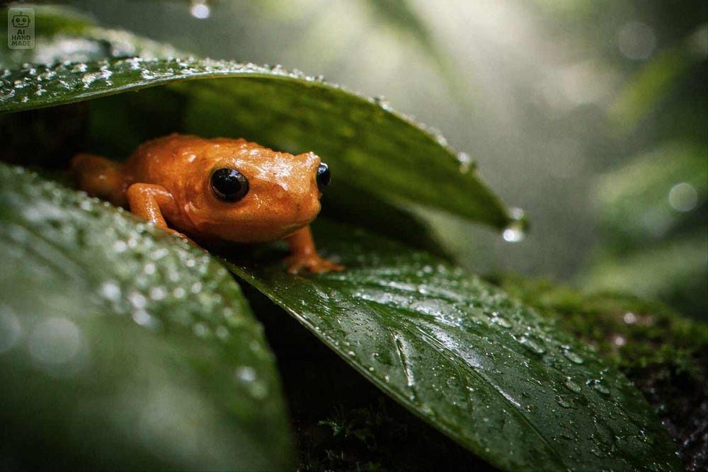 New bright orange frog species discovered