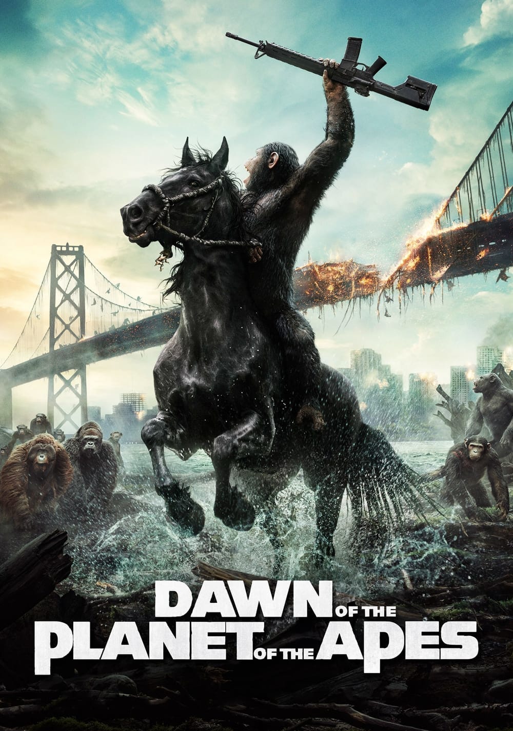 Dawn of the Planet of the Apes (2014) | Poster