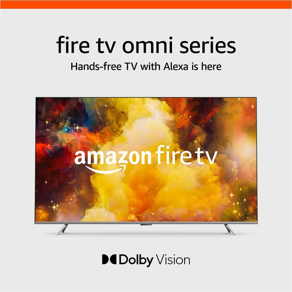 Amazon Fire TV 65 Omni Series 4K UHD smart TV with Dolby Vision, hands-free with Alexa