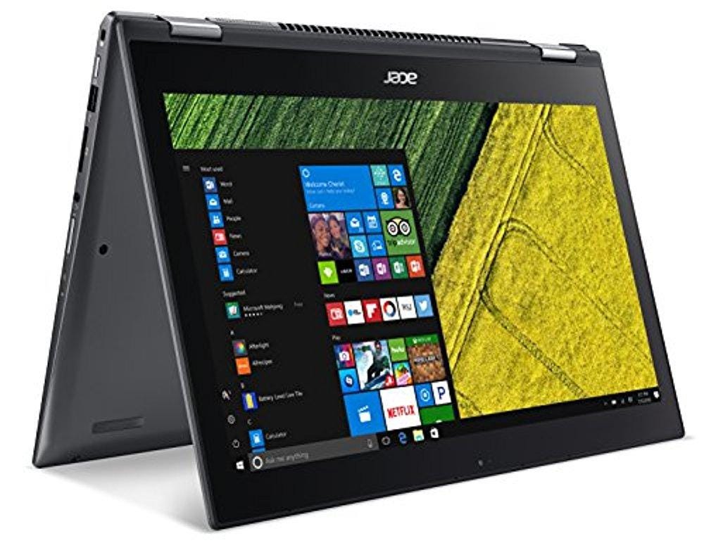 Acer Spin SP515-51GN-807G 15.6 Touchscreen LCD 2 in 1 NotebookCore i7 1.80 GHz - 8 GB - 1 TB HDD - Windows 10 Steel Gray